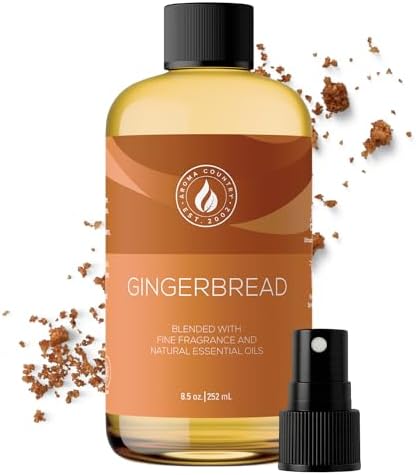Aroma Country Gingerbread Luxury Diffuser Oil Refill (8.5 Fl Oz)