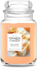 Yankee Candle Tangerine & Vanilla Scented Candle, 22oz Large Jar
