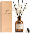 Coconut & Vanilla Scent Reed Diffuser Set for Bathroom Decor