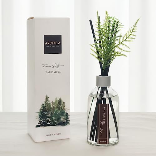 Aronica Modern Christmas Décor, Christmas Smells for House, Holiday Pine Aesthetic Diffuser, Simple Scents Evergreen Trees Boho, Cozy Office Decor for Holiday, Winter Bathroom Decor