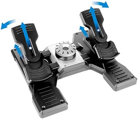 Logitech G Pro Flight Yoke System + Pro Flight Rudder Pedals Bundle
