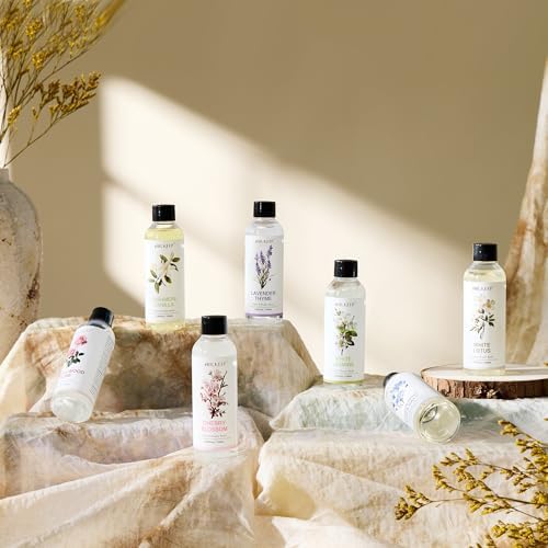 Airkeep Reed Diffuser Oil Refill/Cherry Blossom/3.38oz（100ml/1 Pack/Scented Oil Refill for Reed Diffuser Home Fragrance for Bedroom, Bathroom Office Home Decor