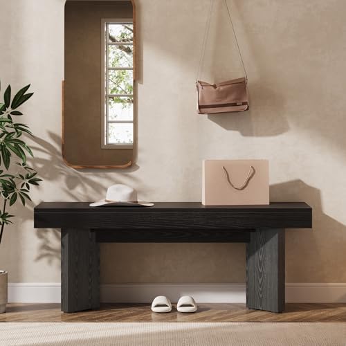 Tribesigns 47" Wooden Entryway Bench