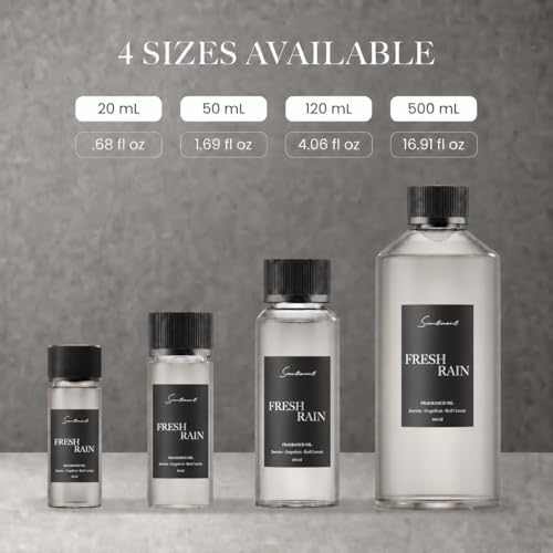 Scentiment Fresh Rain Hotel Diffuser Oil - Hotel Scent - 4.06 fl oz(120 mL)