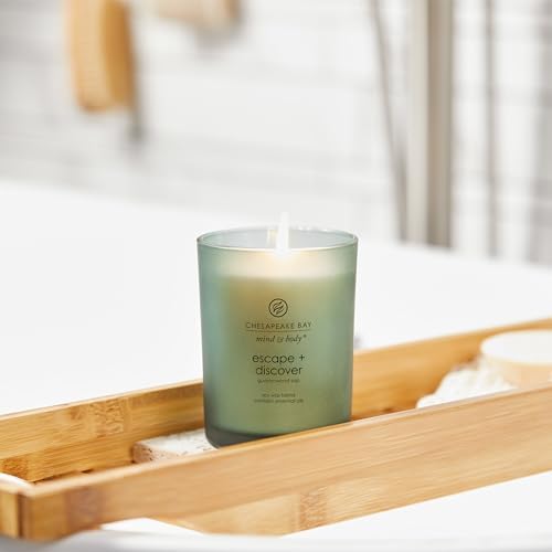 Chesapeake Bay Candle Mind & Body Collection Scented Candle, 8.8oz (Pack of 4)