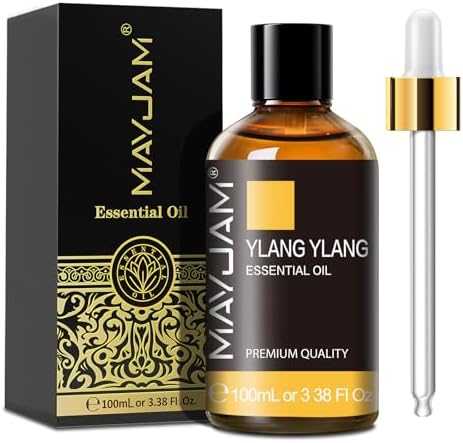 MAYJAM Ylang Ylang Essential Oil for Diffuser Soap Candle Making, 3.38FL.OZ