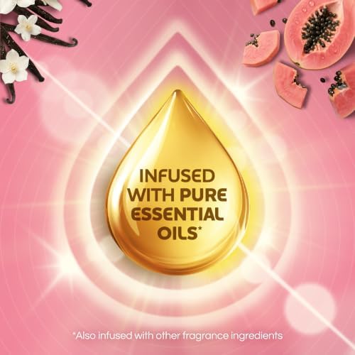 Air Wick Plug In Refills Vanilla & Pink Papaya, Essential Oils,10 Count