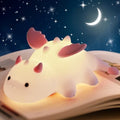 AVEKI Pink Dragon Night Light, Cute Baby Lamp Gifts for Kids Boys Girls