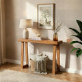 Plank+Beam Classic Console Table, 36 Inch, Pecan