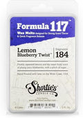 Shortie's Candle Company Lemon Blueberry Twist Premium Wax Melts - 3 Oz., Strong & Long Lasting, Non-Toxic - Made with Essential & Natural Oils - Formula 117