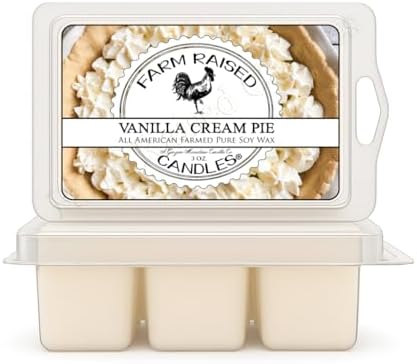 Vanilla Cream Pie Soy Wax Melts, 2 Pack