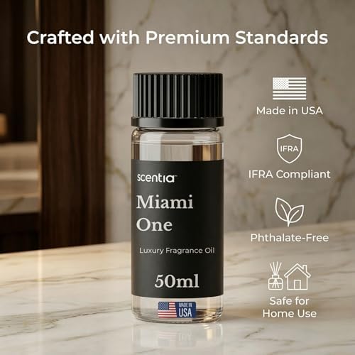 Miami One Scent Luxury Diffuser Oil Inspired by 1 Hotel, 50 mL