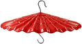 13.5'' Bird Feeder Rain Guard - Bright Dome Shield Umbrella Cover, Squirrel Proof Baffle for Outside Pole & Hanging Standard Wild Bird Feeders, Weatherproof Shatterproof Canopy.(1 Pack，RED