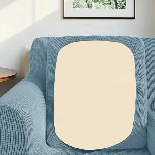 4 Pieces Stretch Couch Cover for Oversized Sofa, Steel Blue