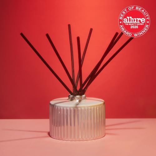 Capri Blue Muse Reed Oil Diffuser - Comes with Diffuser Sticks, Oil, and Glass Bottle - Aromatherapy Diffuser - 7.8 Fl Oz - Volcano
