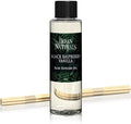 Urban Naturals Reed Diffuser Oil Refill, Black Raspberry Vanilla Oil for Diffuser with Orchid, Amber, Sandalwood, 4 oz + Free Reed Sticks, Made in the USA