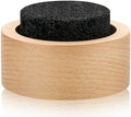 Chunful 1 Pcs Lava Rock Passive Diffuser for Essential Oils, Beech Wood