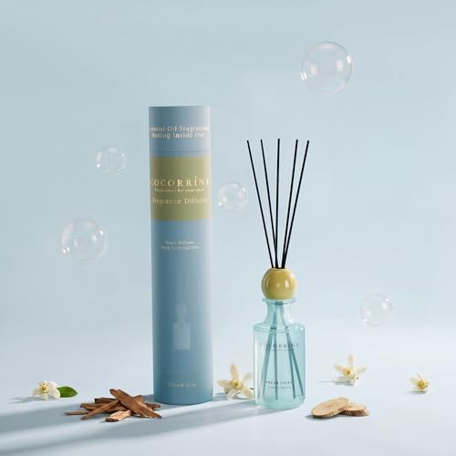 COCORRÍNA Reed Diffuser 8.5 oz Large Capacity Fresh Linen Scent