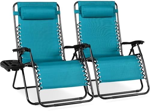 Best Choice Products Set of 2 Extra Wide Zero Gravity Chair Recliner