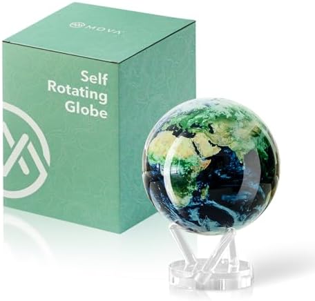MOVA Self Rotating Globe Earth with Clouds Prestige (8.5")