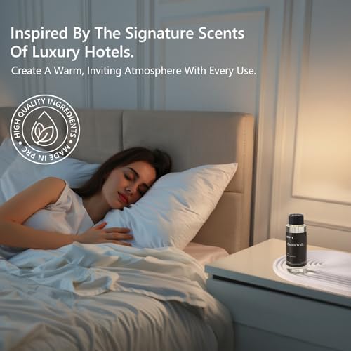 Hotel Diffuser Oil White Tea - The Iconic 5-Star Hotel Coastal Blend - Lemon Bergamot Sea Breeze - 120 mL Premium Fragrance Oil for Ultrasonic and Waterless Diffusers and Crafting