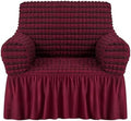 NICEEC Arm Chair Covers Armchair Covers Universal Slipcovers with Skirt