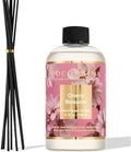 Cocorrína Reed Diffuser Refill Cherry Blossom 17oz (500ml) with 8 Sticks - Premium Long-Lasting Scented Oil, Home Fragrance for Bedroom, Bathroom Home Decor