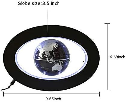 Home Desk Night Light Ball Desktop Decoration Sphere Ornament for Desk LED Night Lights for Educational Home Office Decor Desk Levitation Floating Lamp