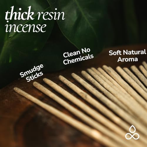 Organic Frankincense and Myrrh Incense Resin - 24+Sticks Church Incense