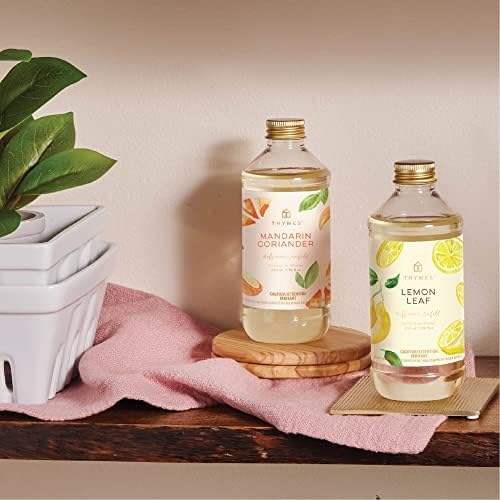 Thymes Mandarin Coriander Reed Diffuser Oil - Room Fragrance Oil - Flameless Home Fragrance7.75 Fl Oz