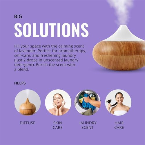 Lab Bulks Essential Oil Lavender 16 oz Bottle