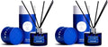 Xcleen Reed Diffuser Set, 6.7Oz French Vanilla Scented Oil Diffuser for Home & Office Decor, Air Freshener for Anyroom (Pack of 2)