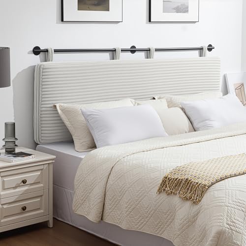 UEV Queen Headboard Only, Wall Mounted Hanging Upholstered Bed Head Board