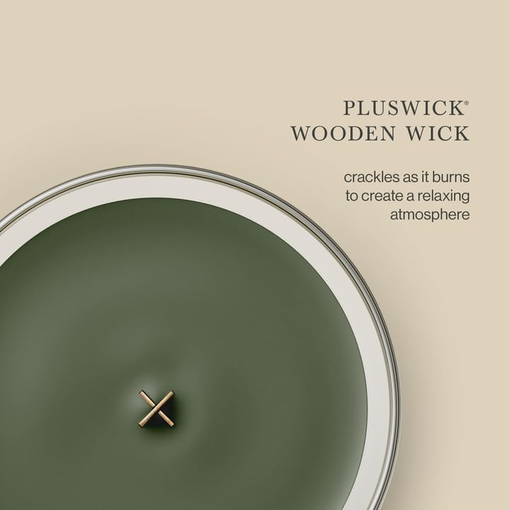 WoodWick Fraser Fir Scented Candle, Crackling Wick, 9.7oz