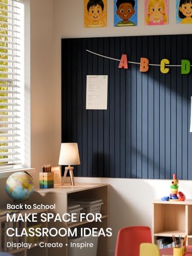 Felt Bulletin Board & Cork Board Alternative 36" x 24"