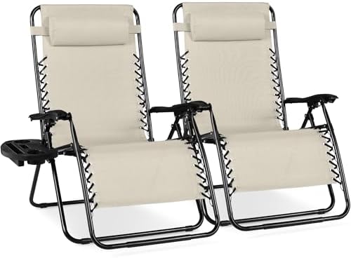 Best Choice Products Set of 2 Extra Wide Zero Gravity Chair Recliner