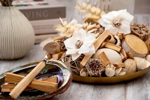 ANDALUCA Maison Box Fragrance Palo Santo Potpourri Decorative Vase & Bowl Filler Home Décor (Palo Santo)