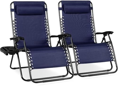 Best Choice Products Set of 2 Extra Wide Zero Gravity Chair Recliner