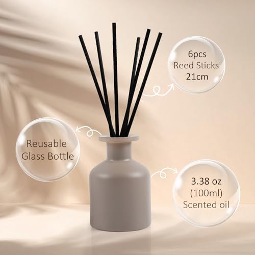 Reed Diffuser Set,Berry Zest Scented,100ml(3.38 oz)