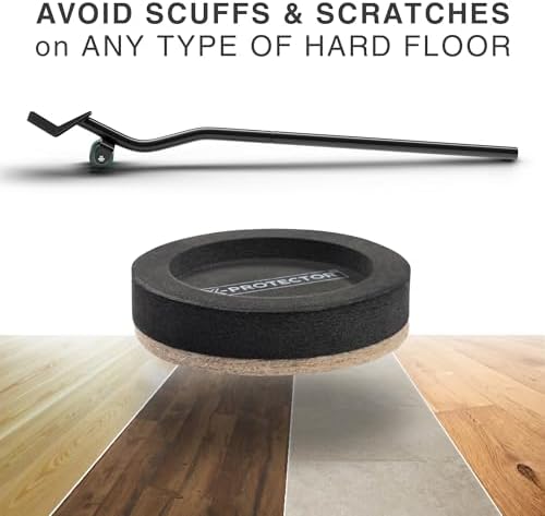 X-Protector Felt Furniture Sliders for Hard Floors & Furniture Lifter Tool