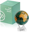 MOVA Self Rotating Globe, Emerald Green and Gold Prestige (8.5")