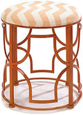 Accent Plus 10016182 Chic Chevron Stool, Multicolor