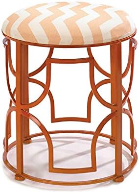 Accent Plus 10016182 Chic Chevron Stool, Multicolor