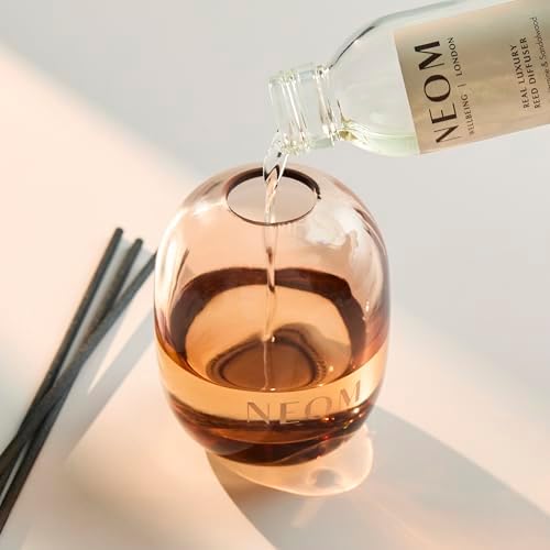 NEOM Real Luxury Reed Diffuser, Lavender, Jasmine & Sandalwood, 100ml