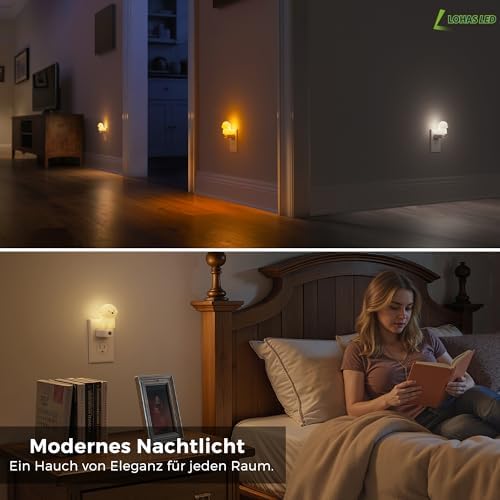 L LOHAS LED Plug in Night Light for Kids, 3D Cute Puppy Night Lights