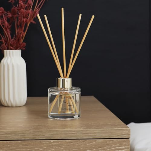 100ml Scent Diffuser with 6 Fiber Sticks, 3.5 oz Reed Diffuser Set