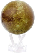MOVA Globe - Mercury Signature (6") | Rotating Solar Planet Model with Realistic Surface Detail | No Wires or Batteries | Silent Motion Decor