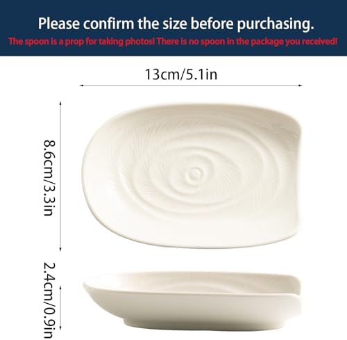 Ceramic Spoon Rest for Stove Top, Spoon Holder for Kitchen Counter