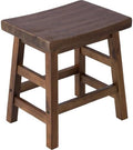 Alaterre Furniture Durango Solid Wood Rustic Single Bar Stool, Natural, 20”