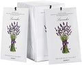 MYARO 12 Pack Lavender Scented Sachets, Closet Deodorizer Car Air Freshener
